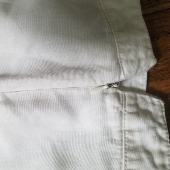 Armani Collezioni white linen skirt - Picture 5 of 6